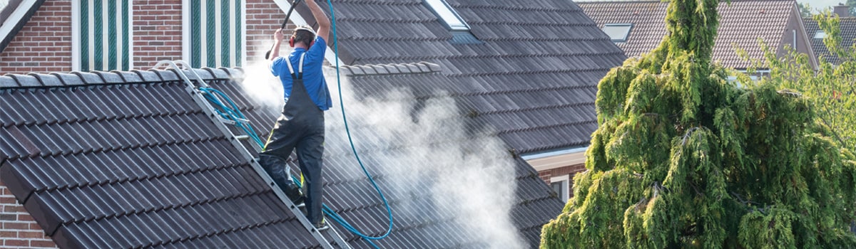 Pressure Washing A Roof