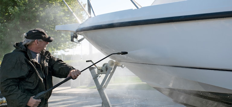 Power Washing Your Boat - How to Power Wash a Boat and Trailer