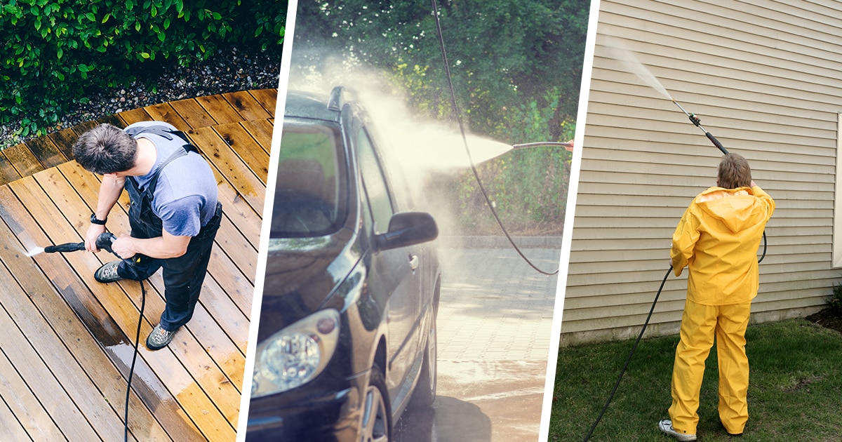 Over 25 Ways to Use a Pressure Washer at Home - How to Use a