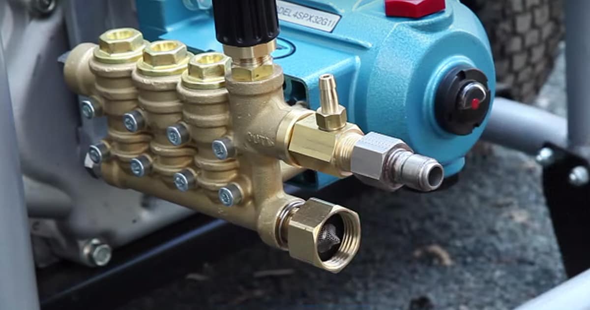 How to Remove, Replace & Install a Pressure Washer Pump 
