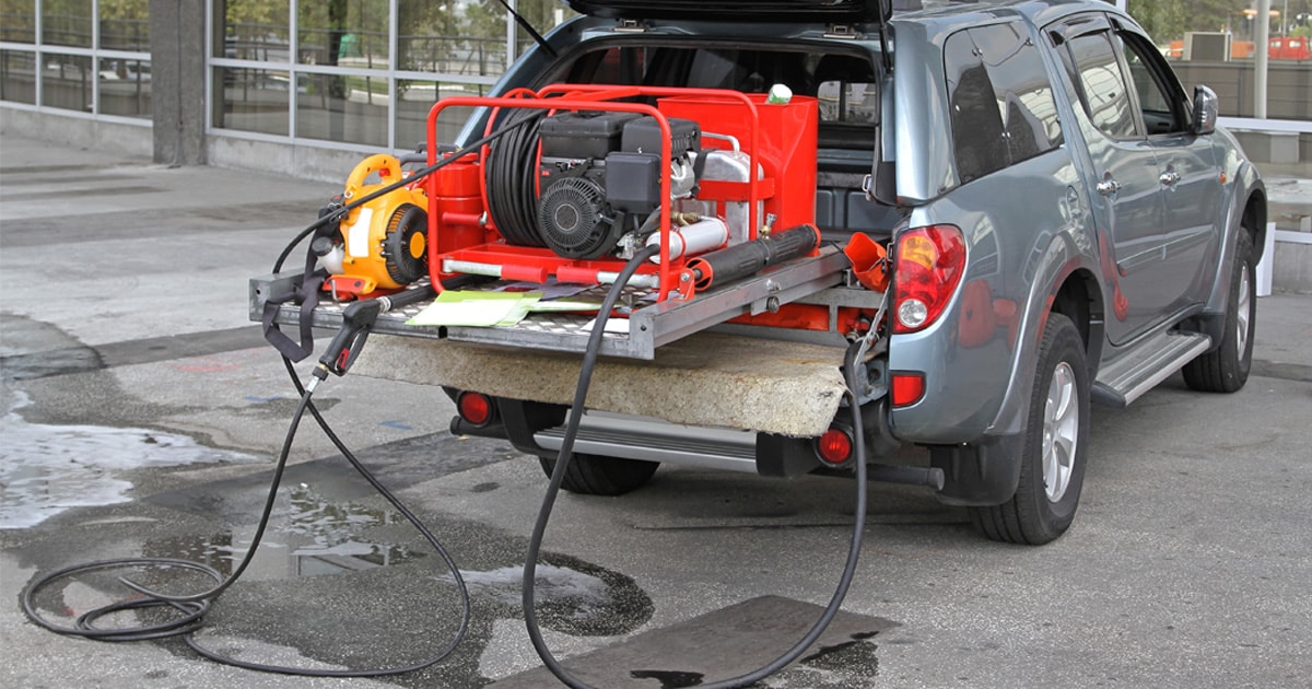 A Guide To Setting Up A Commercial Truck-Mounted Pressure Washer - HotsyAB