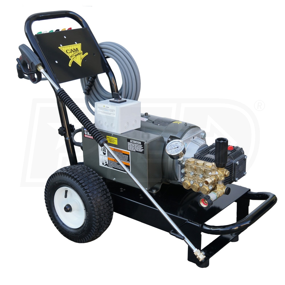 Cam Spray Professional 2000 PSI (Electric - Warm Water) Wall Mount Pressure  Washer (230V 3-Phase)