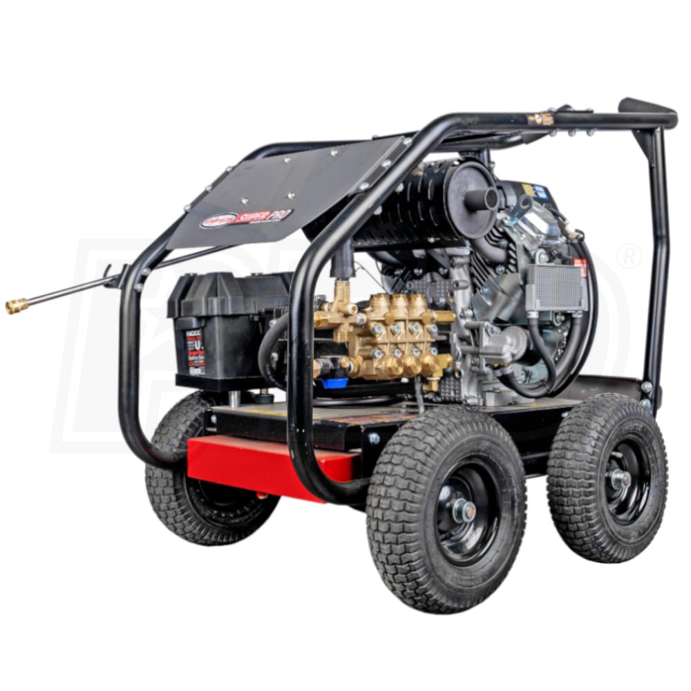 Simpson SuperPro Roll-Cage 4000 PSI at 6.0 GPM Cold Water Gas Pressure Washer, Model #SW4060SUGL