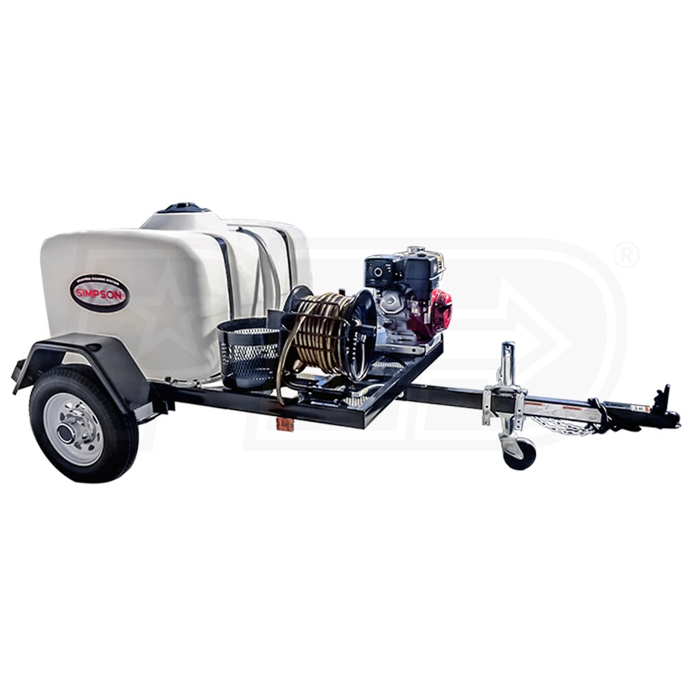 Simpson 95002 Professional 4200 PSI Gas - Cold Water Pressure Washer ...