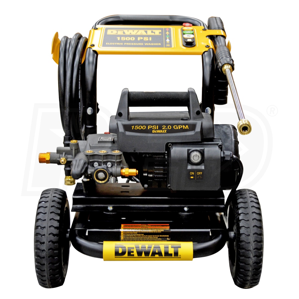 DeWalt 60607 Semi-Pro DXPW1500E 1500 PSI Electric - Cold Water Pressure ...