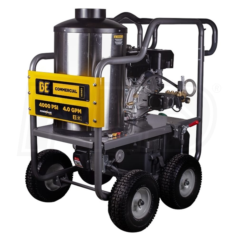 Be Power Equipment 420cc 4000 PSI Hot Water Pressure Washer
