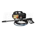 Cam Spray 1500STLEF Stationary LP Gas Fired Electric Hot Water Pressure  Washer with 50' Hose - 1500 PSI; 3.0 GPM