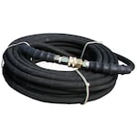 Pressure-Pro CHA1001GB 100-Foot 3/8-Inch 4200 PSI Gray Non-Marking High  Pressure Hose w/ Quick Connectors Hot / Cold Water