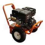 Easy-Kleen Commercial 4000 PSI (Gas - Cold) Steel Frame Pressure Washer w/ Easy-Kleen Pump & Honda Engine