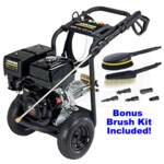 Karcher Prosumer 4000 PSI (Gas-Cold Water) Pressure Washer w/ Honda GX Engine & Bonus Wash Brush Kit