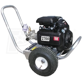 View Pressure-Pro Professional 2700 PSI (Gas - Cold Water) Aluminum Frame Pressure Washer w/ AR Pump & Honda GC190 Engine