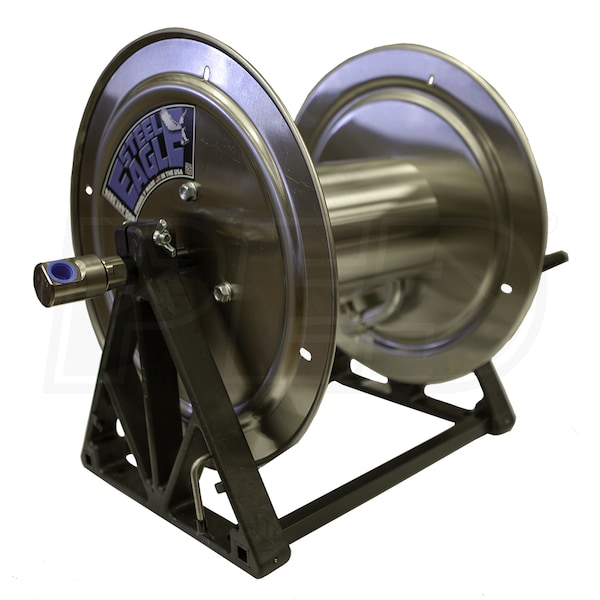Steel Eagle 4000 PSI 12 Totally Stainless A-Frame Steel Pressure Washer  Hose Reel 300' x 3/8