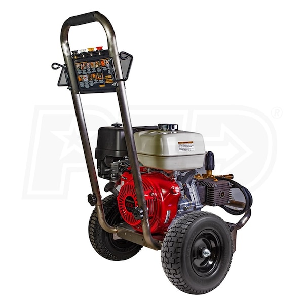 BE Professional 4000 PSI (Gas - Cold Water) Start Your Own Pressure Washing  Business Kit w/ SS Frame, Comet Pump & Honda GX390 Engine